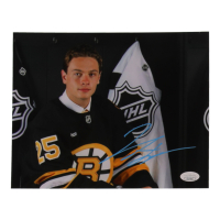 James Hagens Signed Bruins 8x10 Photo (JSA) at PristineAuction.com