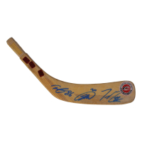 Teuvo Teravainen, Sebastian Aho, & Jesperi Kotkaniemi Signed Hurricanes Bauer Hockey Stick Blade (YSMS) at PristineAuction.com