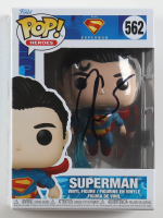 David Corenswet Signed "Superman" #562 Superman Funko Pop! Vinyl Figure (PSA) at PristineAuction.com