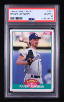 Randy Johnson 1989 Score Rookie/Traded #77T RC (PSA 10) at PristineAuction.com