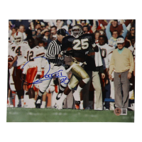 Raghib "Rocket" Ismail Signed Notre Dame Fighting Irish 8x10 Photo (Beckett) at PristineAuction.com
