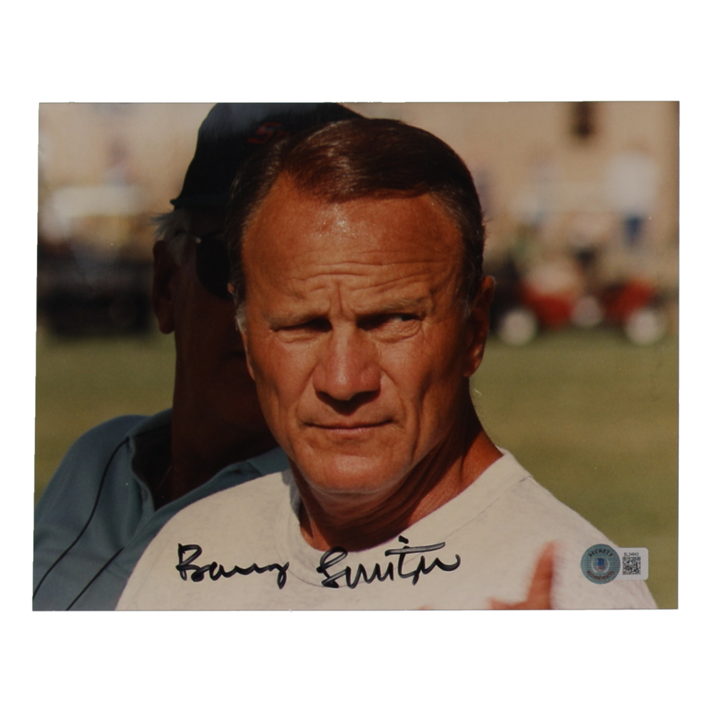 Barry Switzer Signed Cowboys 8x10 Photo (Beckett) at PristineAuction.com