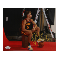 Dyson Daniels Signed Hawks 8x10 Photo (JSA) at PristineAuction.com