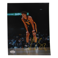 Dyson Daniels Signed Hawks 8x10 Photo (JSA) at PristineAuction.com