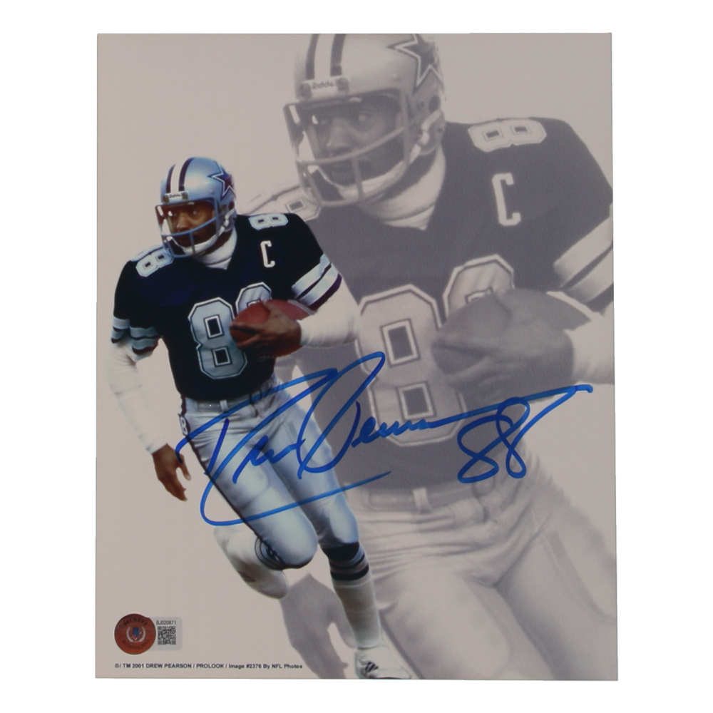 Drew Pearson Signed Cowboys 8x10 Photo (Beckett) at PristineAuction.com