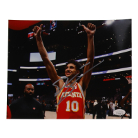 Zaccharie Risacher Signed Hawks 8x10 Photo (JSA) at PristineAuction.com