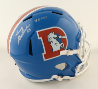 Randy Gradishar Signed Broncos Full-Size Throwback Speed Helmet Inscribed "'78 DPOY" (Schwartz Sports) at PristineAuction.com