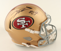 Talanoa Hufanga Signed 49ers Full-Size Speed Helmet (Beckett) at PristineAuction.com
