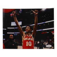 Zaccharie Risacher Signed Hawks 8x10 Photo (JSA) at PristineAuction.com