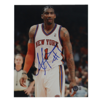 Amar'e Stoudemire Signed Knicks 8x10 Photo (Beckett) at PristineAuction.com