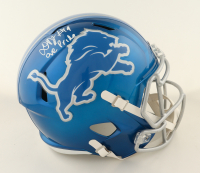 Donovan Peoples-Jones Signed Lions Full-Size Throwback Speed Helmet Inscribed "One Pride" (Schwartz) at PristineAuction.com