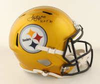 Louis Lipps Signed Steelers Full-Size Flash Alternate Speed Helmet Inscribed "R.O.Y. '84" (Schwartz Sports) at PristineAuction.com