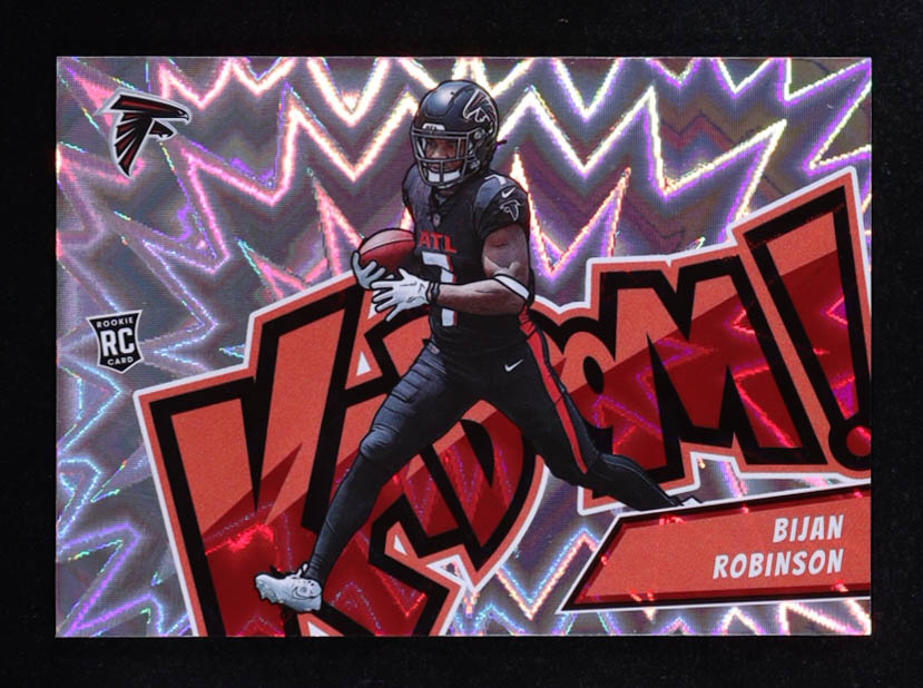 Bijan Robinson 2023 Absolute Kaboom Horizontal #14 RC at PristineAuction.com Bijan Robinson 2023 Absolute Kaboom Horizontal #14 RC at PristineAuction.com