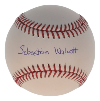 Sebastian Walcott Signed OML Baseball (Beckett) at PristineAuction.com