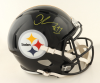 Chase Claypool Signed Steelers Full-Size Speed Helmet (Beckett) at PristineAuction.com