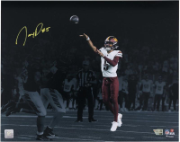 Jayden Daniels Signed Commanders 16x20 Photo (Fanatics) at PristineAuction.com
