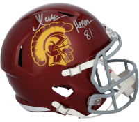 Marcus Allen Signed USC Trojans Full-Size Speed Helmet Inscribed "Heisman 81" (Fanatics) at PristineAuction.com