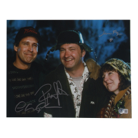 Chevy Chase, Randy Quaid & Miriam Flynn Signed "National Lampoon's Christmas Vacation" 11x14 Photo (Beckett) at PristineAuction.com