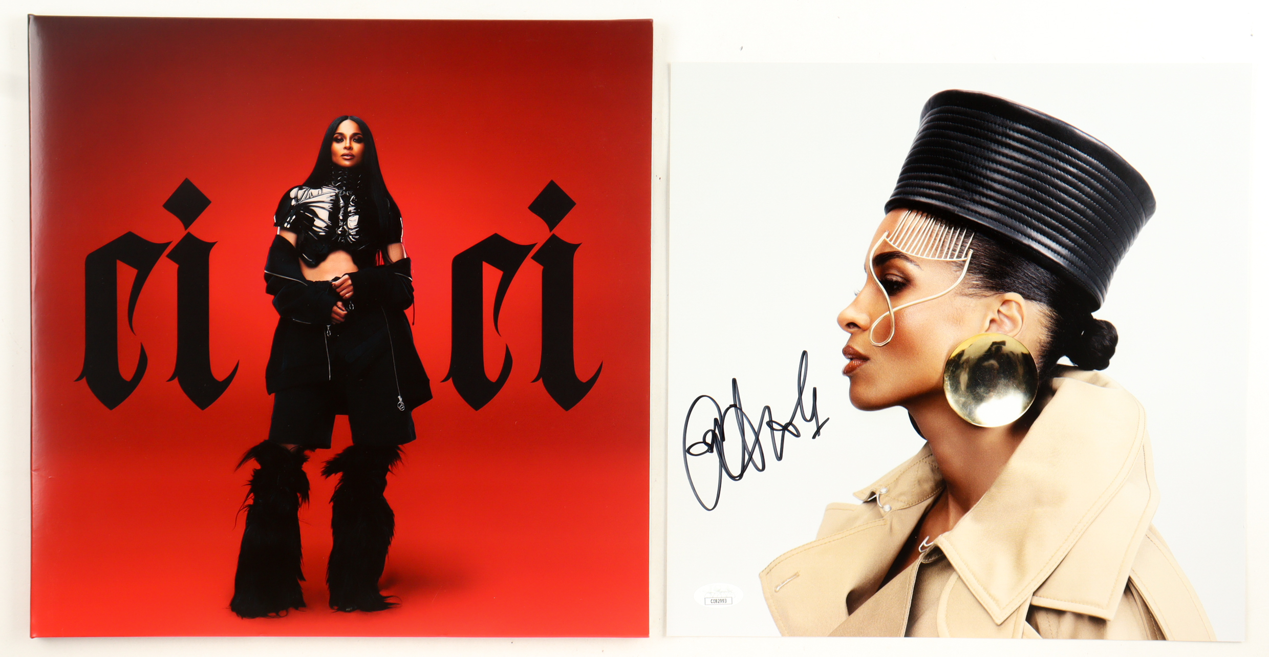 Ciara Signed "Ci Ci" Vinyl Record Album Insert With Disc (JSA) at PristineAuction.com Ciara Signed "Ci Ci" Vinyl Record Album Insert With Disc (JSA) at PristineAuction.com