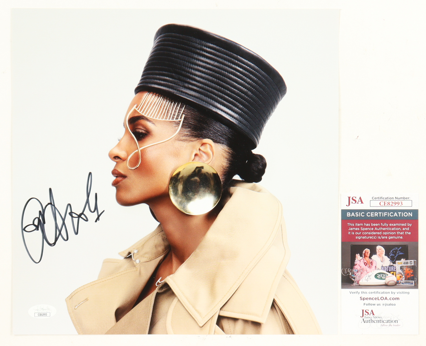 Ciara Signed "Ci Ci" Vinyl Record Album Insert With Disc (JSA) at PristineAuction.com Ciara Signed "Ci Ci" Vinyl Record Album Insert With Disc (JSA) at PristineAuction.com