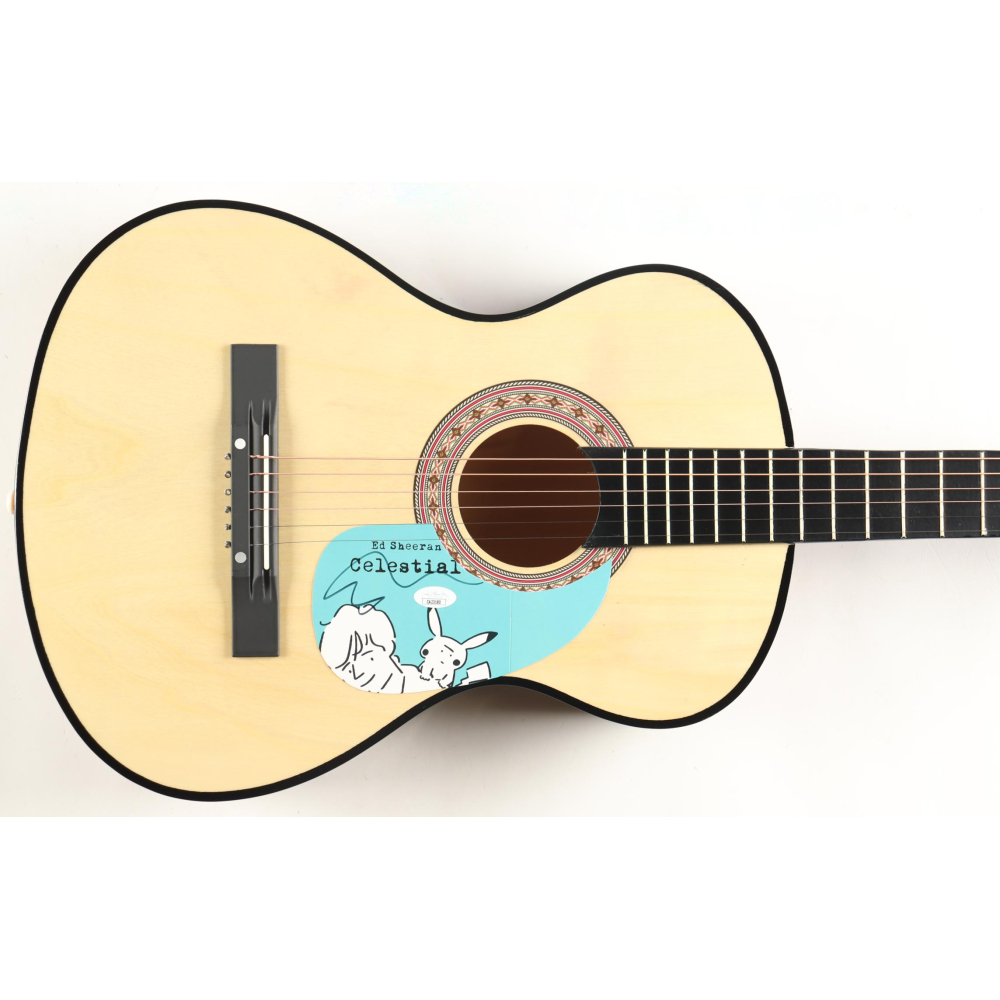 Ed Sheeran Signed 38" Acoustic Guitar (JSA) at PristineAuction.com