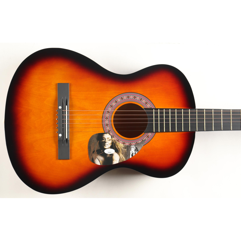 Shania Twain Signed 38" Acoustic Guitar (JSA) at PristineAuction.com