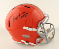 Ozzie Newsome Signed Browns Full-Size Speed Helmet Inscribed "HOF 99" (Schwartz Sports) at PristineAuction.com
