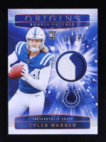 Tyler Warren 2025 Panini Origins Rookie Patches #19 #149/199 at PristineAuction.com