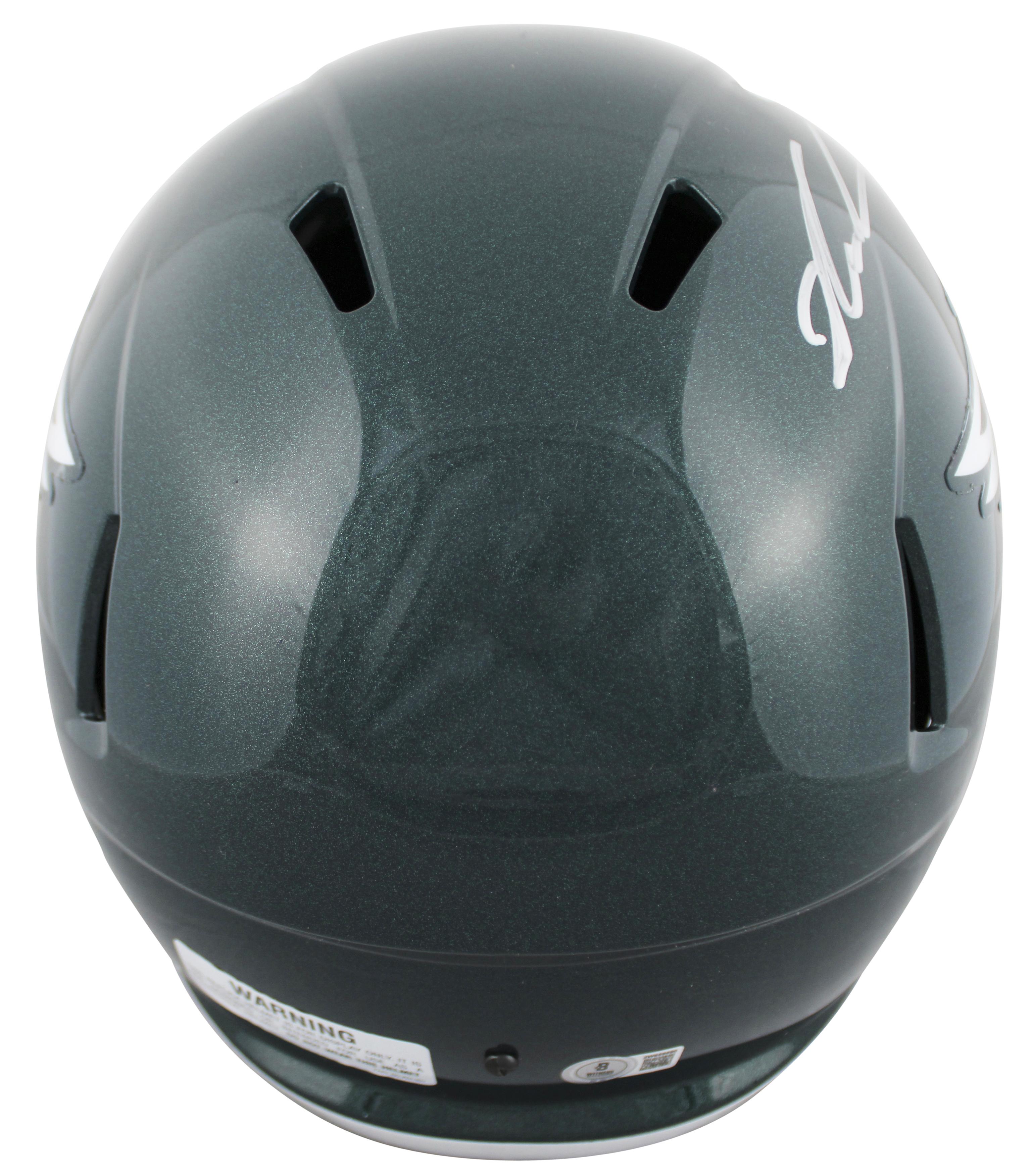 Jalen Carter Signed Eagles Speed Mini Helmet (Beckett) at PristineAuction.com Jalen Carter Signed Eagles Speed Mini Helmet (Beckett) at PristineAuction.com