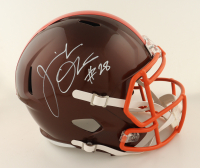 Jeremiah Owusu-Koramoah Signed Browns Full-Size Flash Alternate Speed Helmet (Beckett) at PristineAuction.com