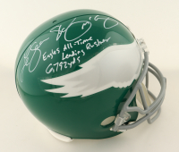 LeSean McCoy Signed Eagles Full-Size Speed Helmet Inscribed "Eagles All-Time Leading Rusher 6,792 Yds" (Beckett) at PristineAuction.com