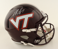 Michael Vick Signed Virginia Tech Hokies Full-Size Speed Helmet (Beckett) at PristineAuction.com
