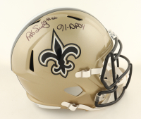 Pat Swilling Signed Saints Full-Size Speed Helmet Inscribed "91-DOPY" (Schwartz Sports) at PristineAuction.com