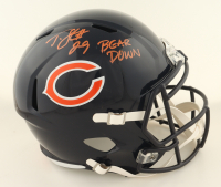 Tyrique Stevenson Signed Bears Full-Size Speed Helmet Inscribed "Bear Down" (JSA) at PristineAuction.com