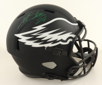Miles Sanders Signed Eagles Full-Size Eclipse Alternate Speed Helmet (JSA) at PristineAuction.com