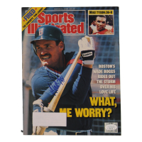 Wade Boggs Signed 1989 Sports Illustrated Magazine (JSA) at PristineAuction.com