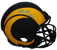 Kyren Williams Signed Rams Full-Size Authentic On-Field Eclipse Alternate Speed Helmet (Beckett) at PristineAuction.com