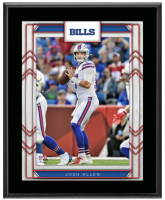Josh Allen Bills Sublimated Plaque at PristineAuction.com