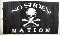Kenny Chesney Signed "No Shoes Nation" Flag (JSA) at PristineAuction.com