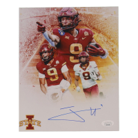 Jayden Higgins Signed Iowa State Cyclones 8x10 Photo (JSA) at PristineAuction.com