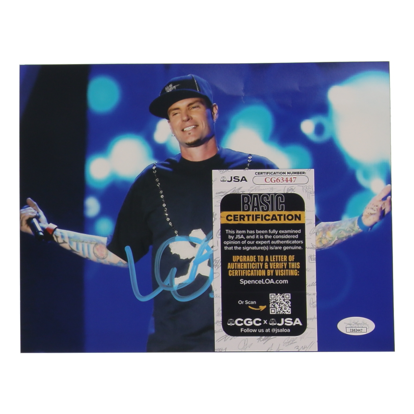 Vanilla Ice Signed 8x10 Photo (JSA) at PristineAuction.com Vanilla Ice Signed 8x10 Photo (JSA) at PristineAuction.com