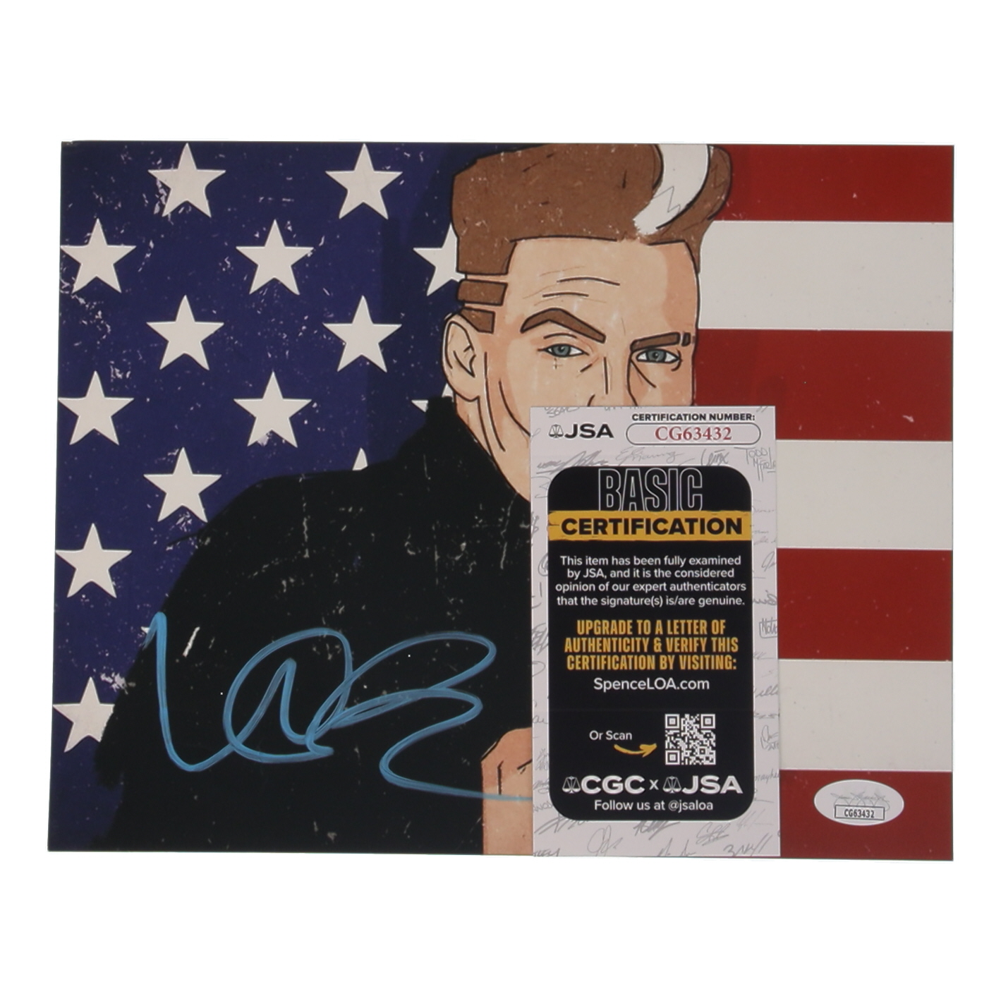 Vanilla Ice Signed 8x10 Photo (JSA) at PristineAuction.com Vanilla Ice Signed 8x10 Photo (JSA) at PristineAuction.com