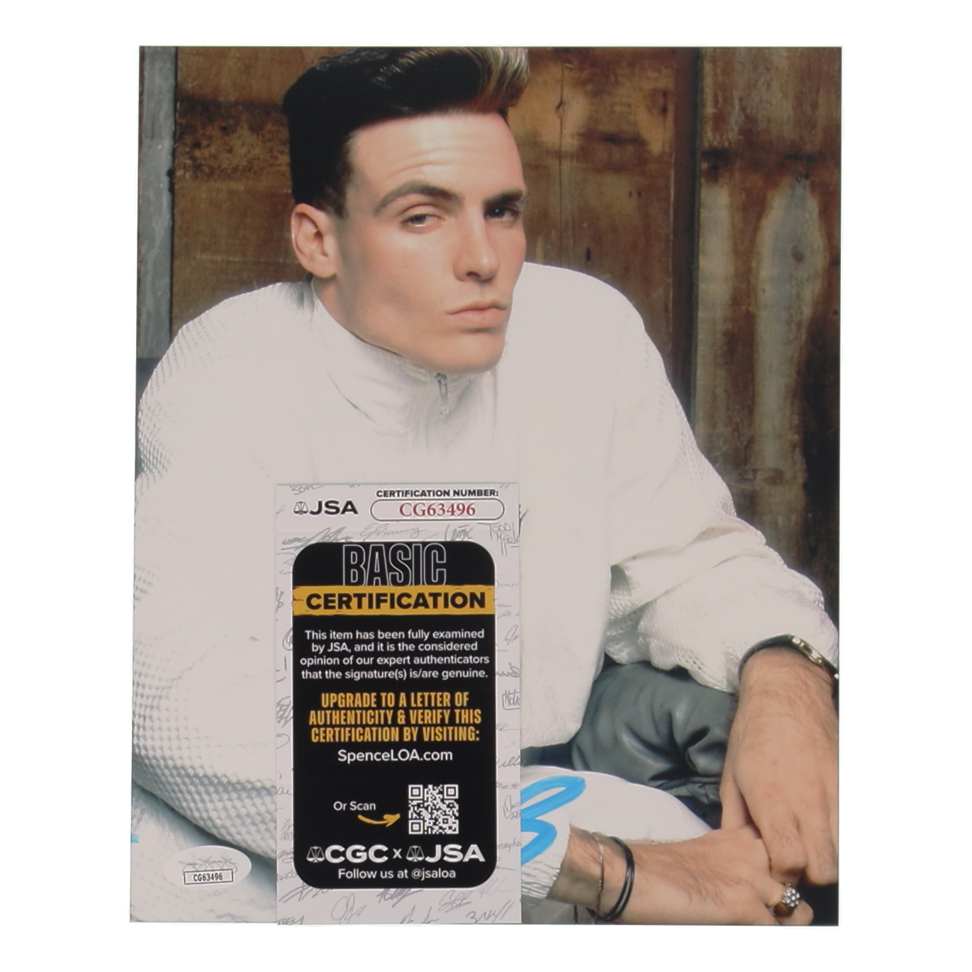 Vanilla Ice Signed 8x10 Photo (JSA) at PristineAuction.com Vanilla Ice Signed 8x10 Photo (JSA) at PristineAuction.com