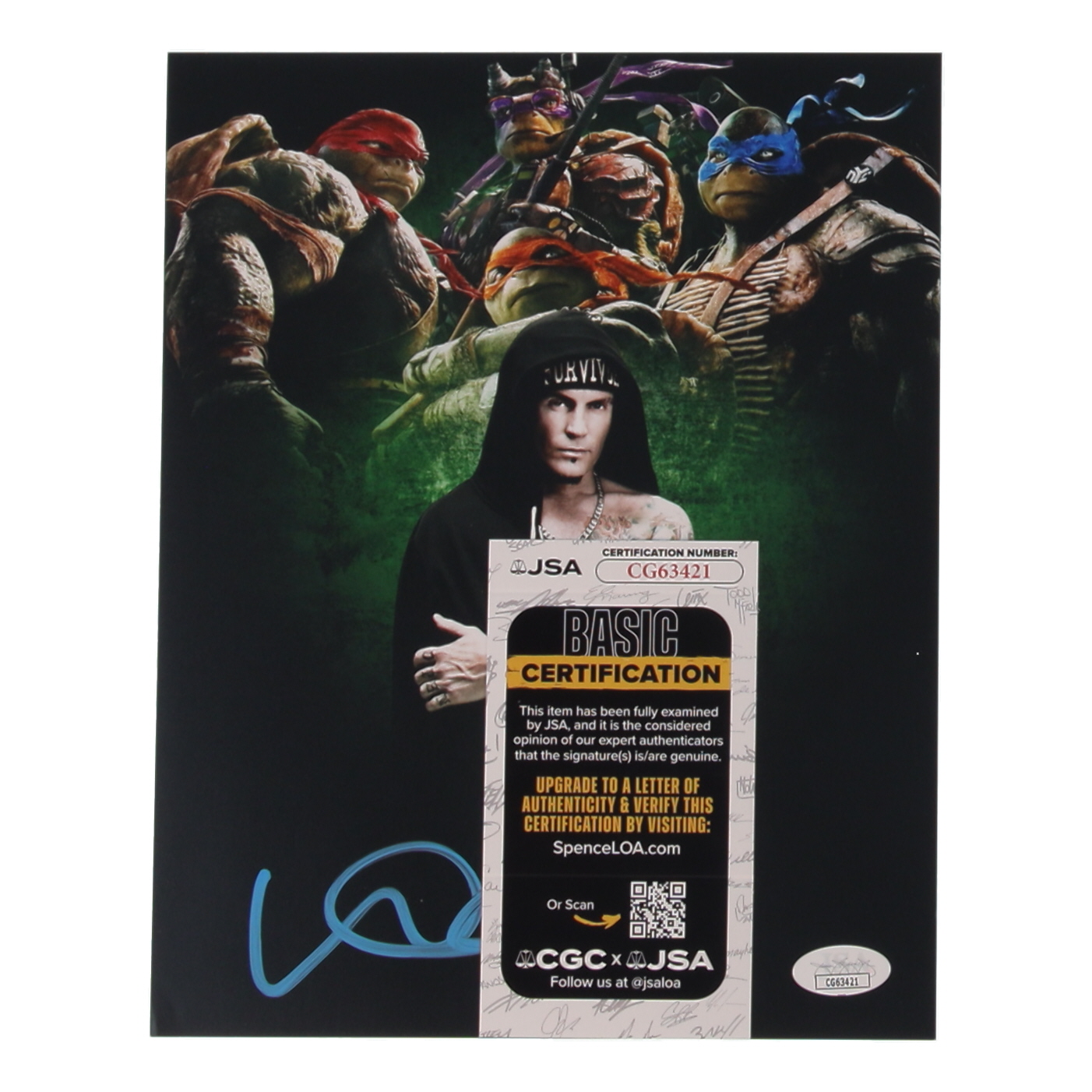 Vanilla Ice Signed 8x10 Photo (JSA) at PristineAuction.com Vanilla Ice Signed 8x10 Photo (JSA) at PristineAuction.com