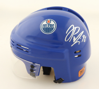 Jesse Puljujarvi Signed Oilers Mini Helmet (YSMS) at PristineAuction.com