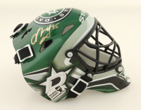 Anton Khudobin Signed Stars Mini Goalie Mask (YSMS) at PristineAuction.com