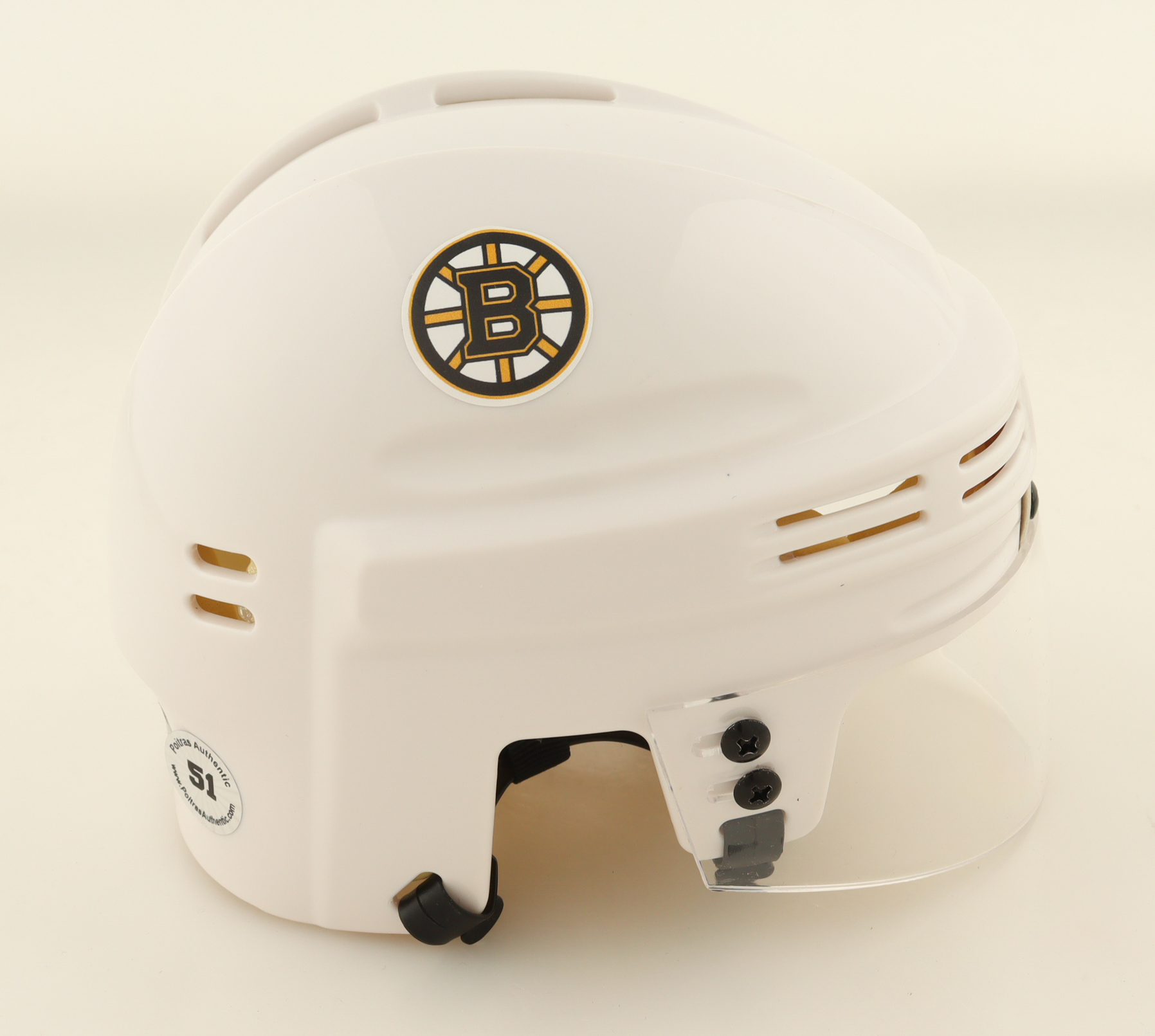 Matt Poitras Signed Bruins Mini Helmet (YSMS) at PristineAuction.com Matt Poitras Signed Bruins Mini Helmet (YSMS) at PristineAuction.com