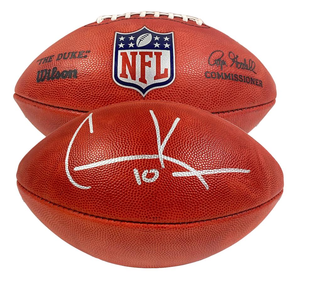 Cooper Kupp Signed "The Duke" NFL Official Game Ball (Fanatics) at PristineAuction.com Cooper Kupp Signed "The Duke" NFL Official Game Ball (Fanatics) at PristineAuction.com