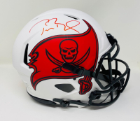 Tom Brady Signed Buccaneers Full-Size Authentic On-Field Lunar Eclipse Alternate Speed Helmet (Fanatics) at PristineAuction.com