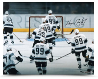 Wayne Gretzky Signed LE Kings "Respect" 16x20 Photo (UDA) at PristineAuction.com